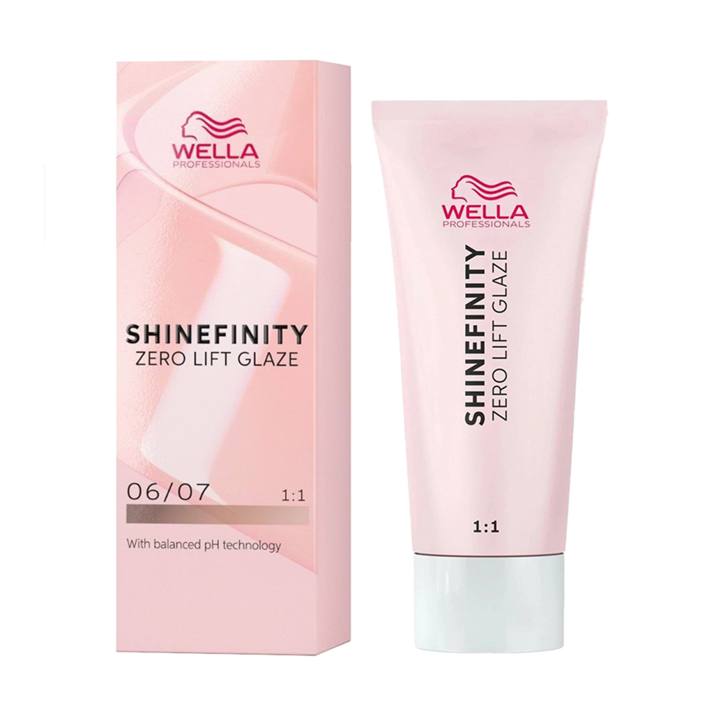 Напівперманентна фарба для волосся Wella Professionals Shinefinity Zero Lift Glaze 06/07 Deep Walnut, 60 мл